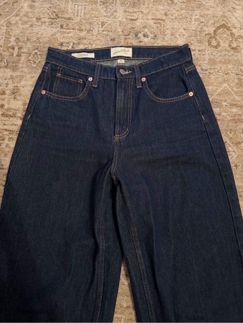 Target High Rise Barrel Jean. Size 4 - Picture 2 of 7